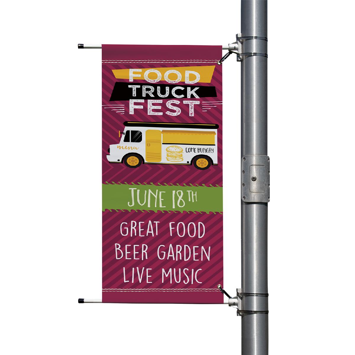 24in x 48in Pole Banner