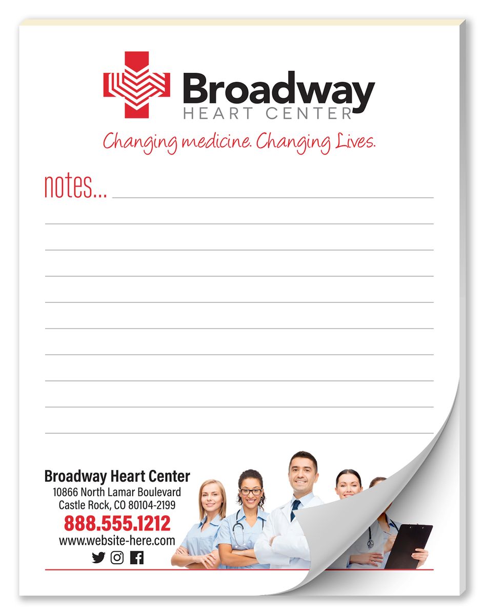 4.25in x 5.5in Scratch Pad