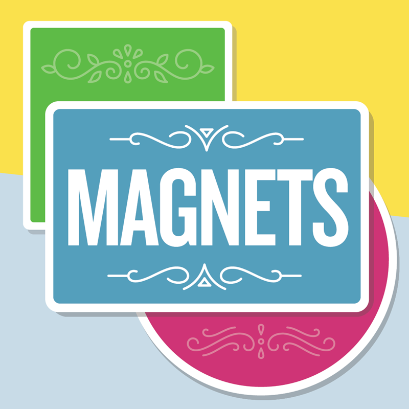 11in x 11in Square Outdoor Magnet 30mil