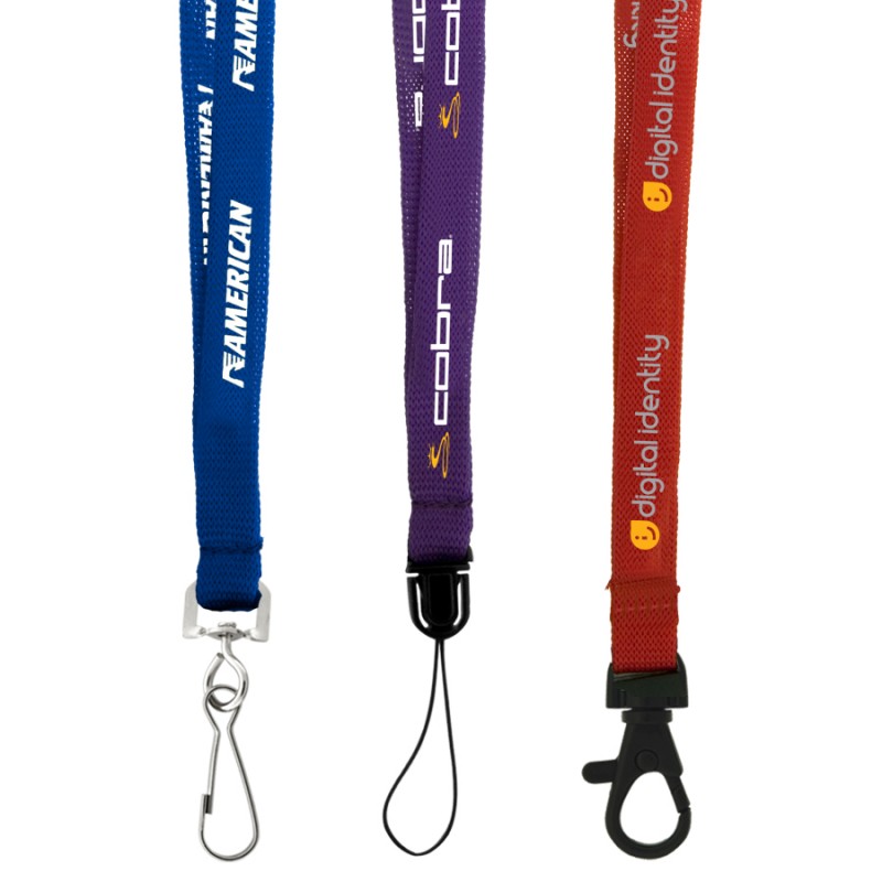 .375in Youth Euro Soft Lanyard