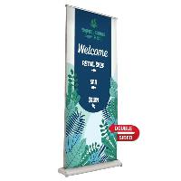 33.5” Deluxe Pro Retractor Double-Banner Kit