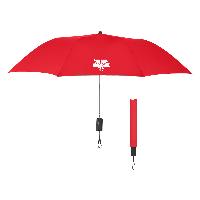 44in Arc Automatic Open Telescopic Folding Umbrella