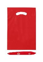 9” x 13” Fold-Over Reinforced Die Cut Bag