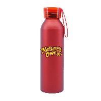 20oz Aluminum Bottle with Silicone Carrying Strap