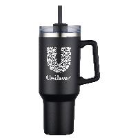 40oz DW Tumbler with Handle and Straw
