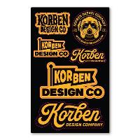 10in x 8in Sticker Sheet