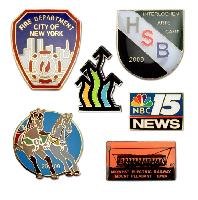 .5in x 1in Die Struck Lapel Pin