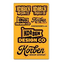 10” x 8” Repositionable Sticker Sheet