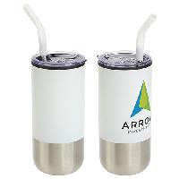 16oz Oxford SS/PP Tumbler with Straw