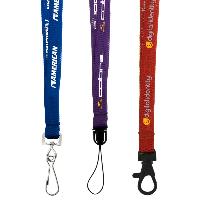 .375in Euro Soft Lanyard - Design: ENG 2x1 Type